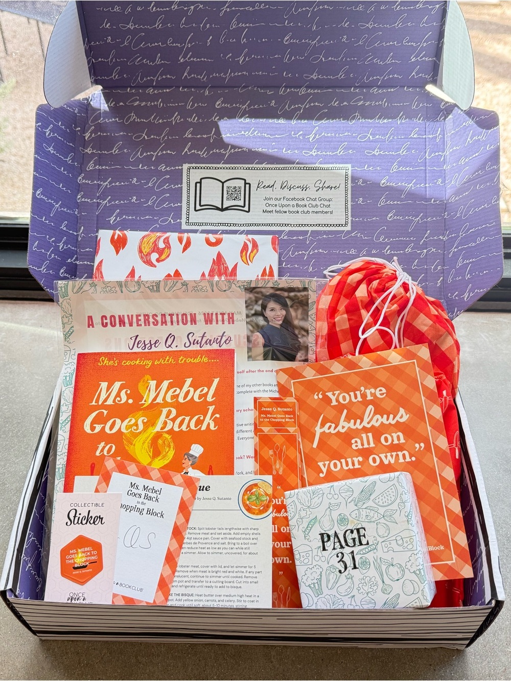UNOPENED- Once Upon a Book Club (Gifts and Book)